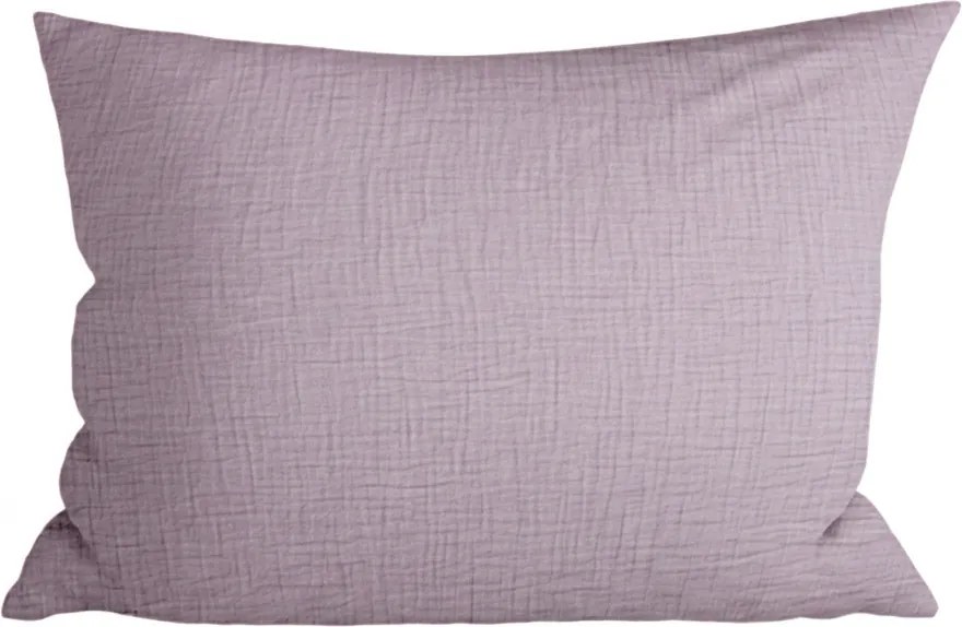 Husa de muselin pentru perna MUSSARI 50x70 cm, mov liliac