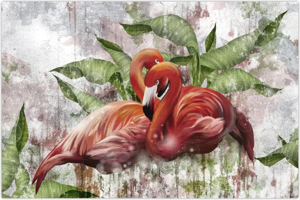 Tablou - Flamingo (90x60 cm)