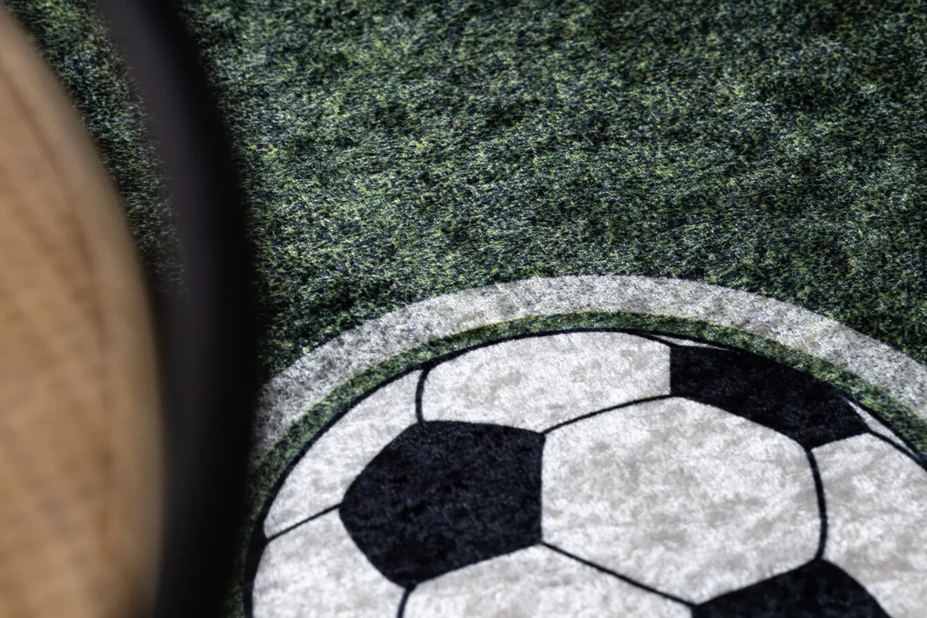 BAMBINO 2138 covor lavabil Teren, fotbal pentru copii anti-alunecare - verde