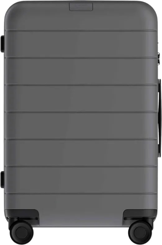 Troler de cabina Xiaomi Luggage Classic Pro 26", 80 l, 71 x 45,6 x 29 cm, Incuietoare TSA, Rotite silentioase, Gri