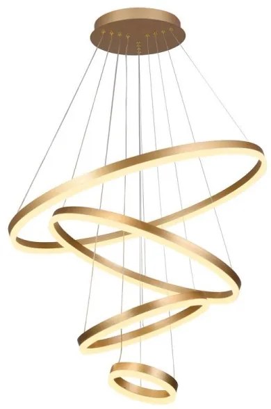 Lustră LED dimabilă pe cablu LED/165W/230V 3000-6500K + telecomandă