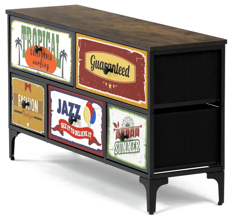 Comoda Vintage, 103 x 30 x 56 cm