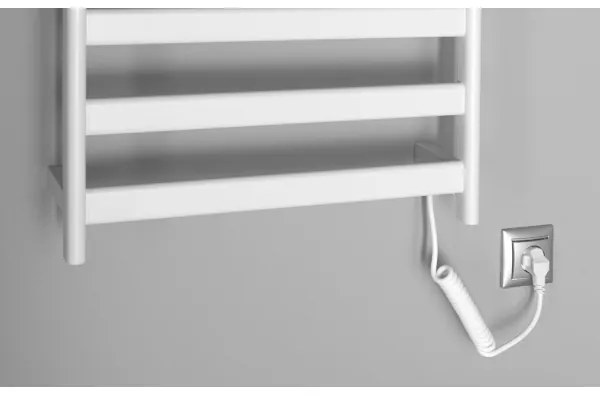 Sapho - Uscător de prosoape electric ELIAS 105W/230V 49x73 cm alb mat