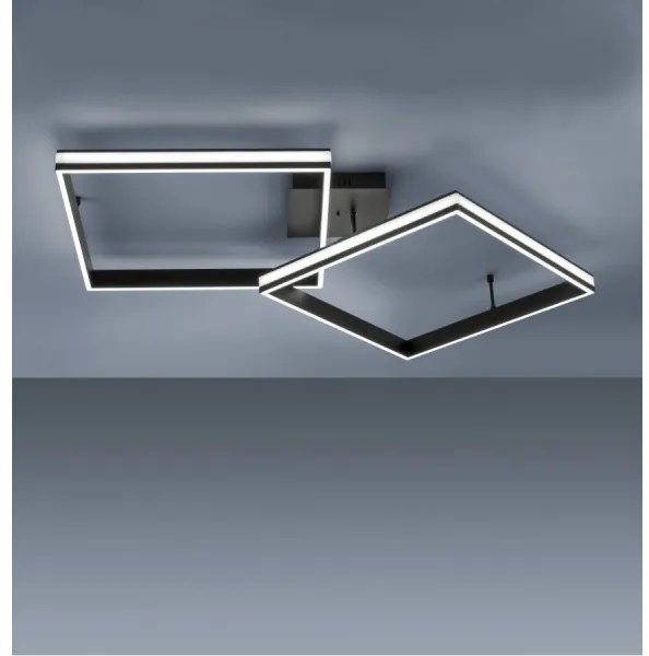 Lustră LED aplicată dimabilă ELIS 2xLED/19W/230V Leuchten Direkt 14700-18 + telecomandă