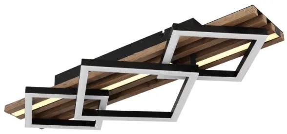 Plafonieră LED Globo 67344D2 OBRIEN LED/32W/230V 3000K 31x61cm