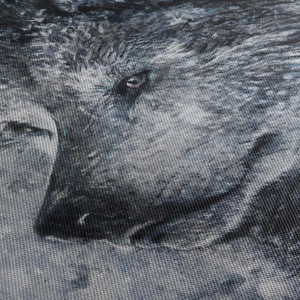 Tablou - Lupul din desene animate (90x60 cm)