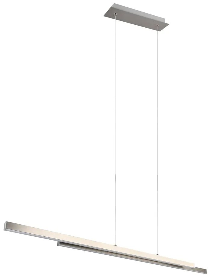 Lustră argintie LED Odio – Trio