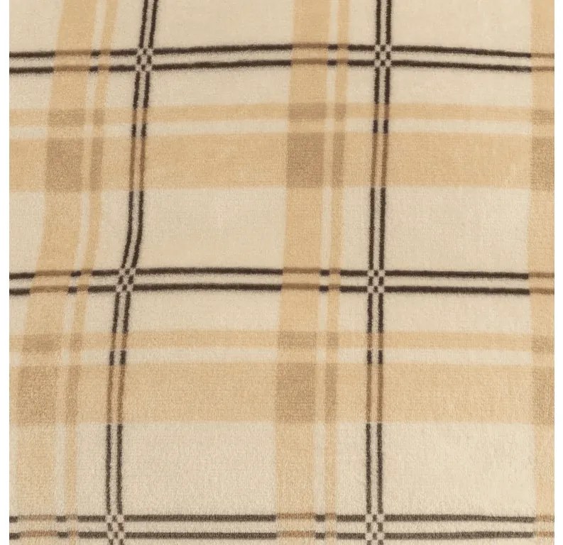 Patura PLAID microplus, crem Dimensiune: 150 x 200 cm