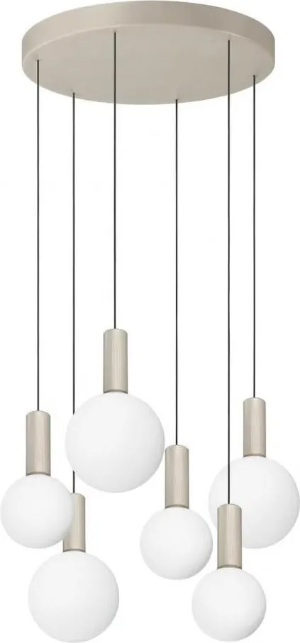 Ideal Lux - Lustră LED suspendată ODEON LED/39W/230V CRI 90 Ø 57 cm bej/alb