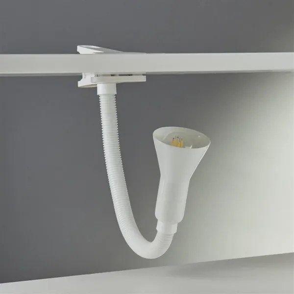 Searchlight EU4122WH - Lampă de masă DESK 1xE14/7W/230V