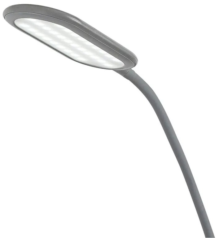Lampa LED de podea stil minimalist Adelmo gri
