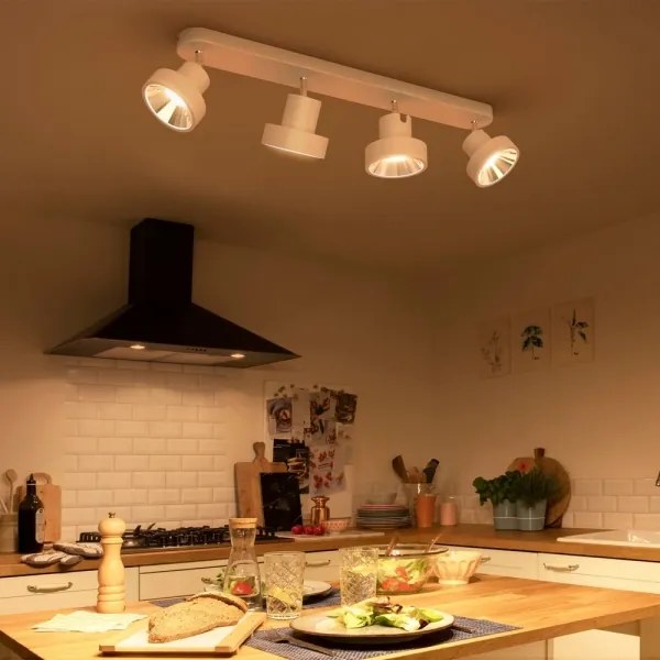 Spot LED BUKKO 4xLED/4,3W/230V Philips 50604/31/P0