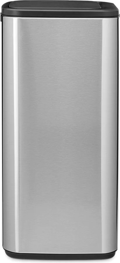 Coș de gunoi argintiu mat cu senzori de atingere din oțel 30 l Bo Touch – Brabantia