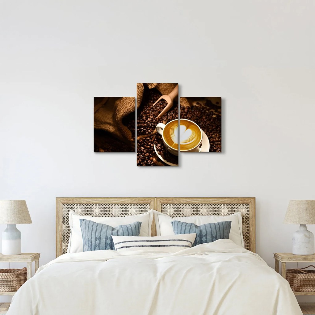 Tablou - O ceașcă de cafea (90x60 cm)
