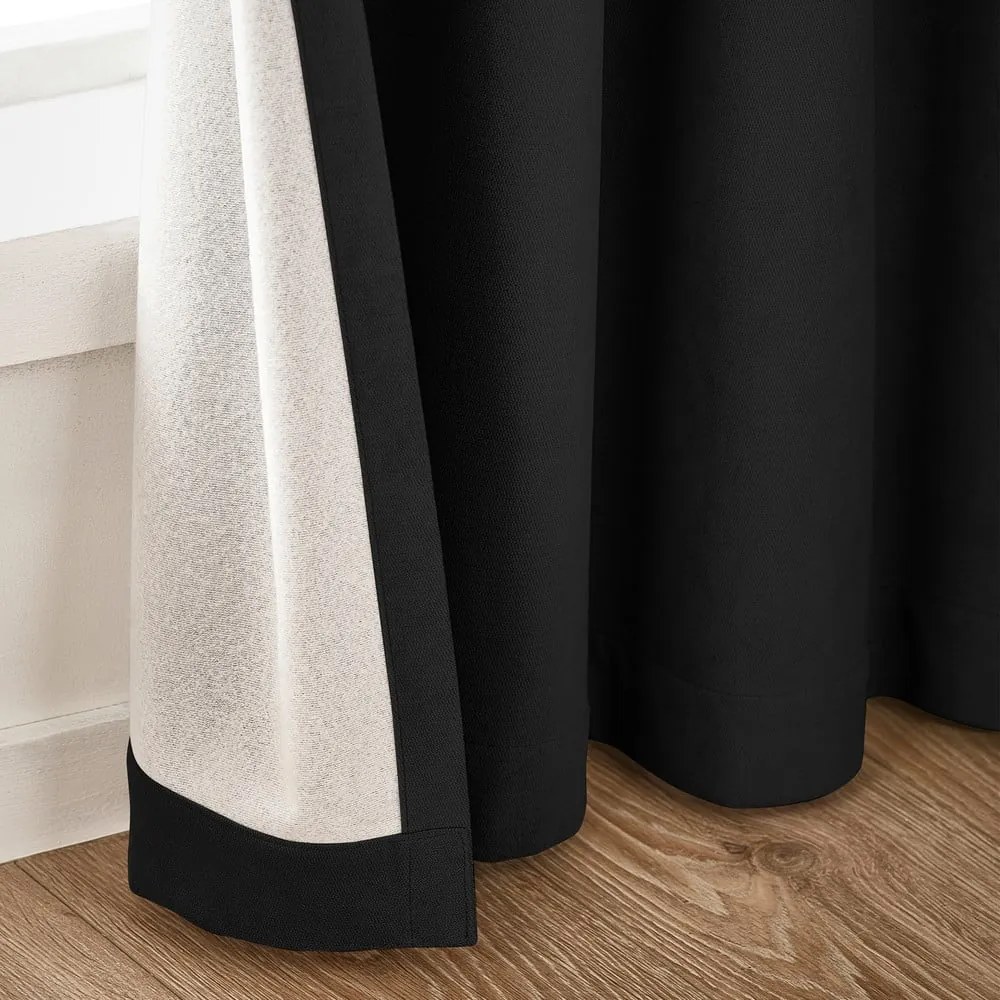 Draperii negre blackout 2 buc. 117x137 cm Wilson – Catherine Lansfield