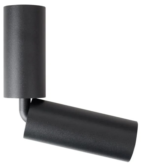 Spot LED aplicat directionabil Halo B negru