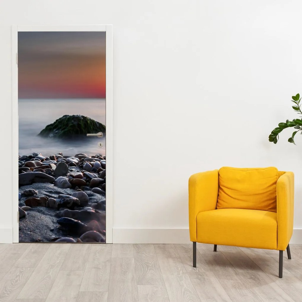 Fototapet pentru ușă - Pe mal (95x205cm)