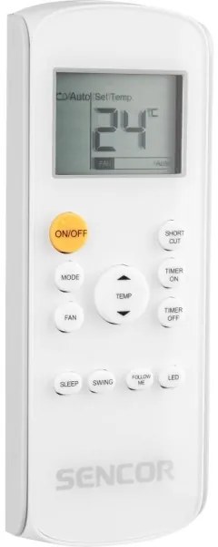 Aparat mobil inteligent de aer condiționat 3 în 1 1450W/230V 12000 BTU Wi-Fi negru + telecomandă