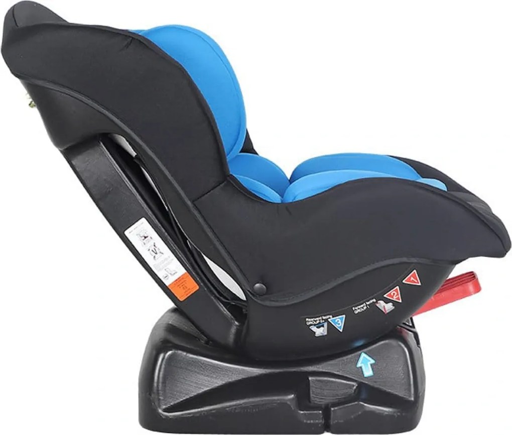 Scaun Auto 2 in 1 pentru copii NOVOKIDS™ Safety 2000, Transformabil in scoica auto, 0-18 kg, Spatar reglabil, Omologare R-129 i-Size, Centura de