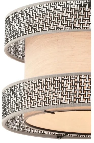 Pendul cu cablu HALO 1xE27/60W/230V bej/gri