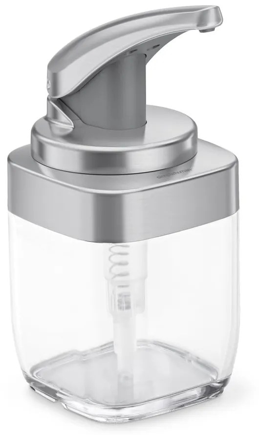 Dozator de săpun lichid din metal 444 ml - simplehuman