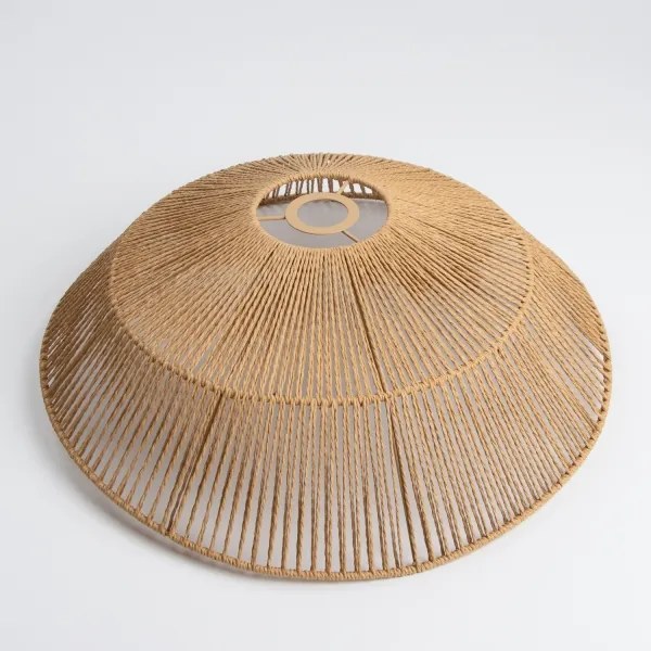 Brilagi - Lustră aplicată LED CERIA BOHO 1xE27/40W/230V Ø 50 cm maro