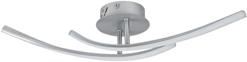 Plafoniera LED design modern Tatjana argintiu