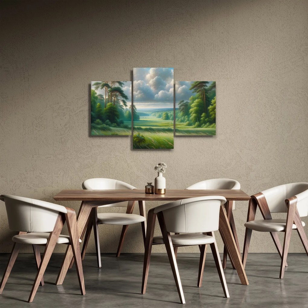 Tablou - Peisaj verde (90x60 cm)
