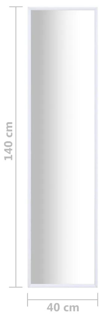 Oglinda, alb, 140x40 cm 1, Alb, 140 x 40 cm