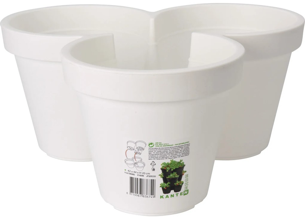 Ghiveci pentru trei flori, Ø 44 x 20 cm