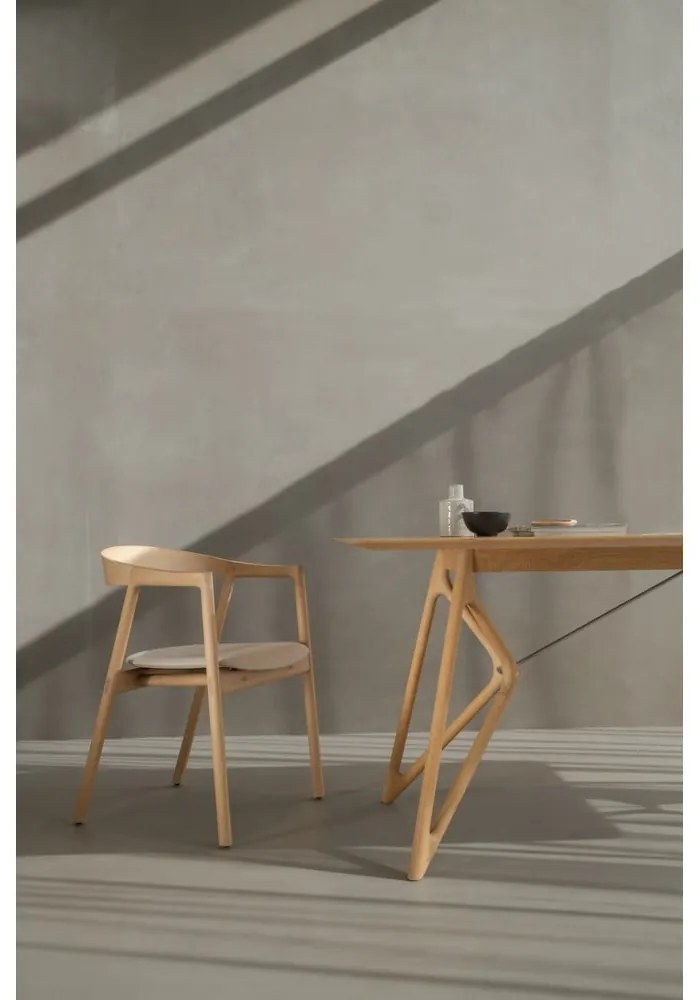 Masă de dining cu blat din lemn de stejar 240x90 cm Tink - Gazzda