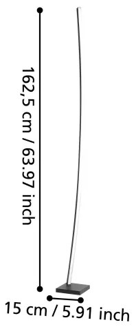 Lampadar LED PICACHA LED/25,7W/230V Eglo 99715