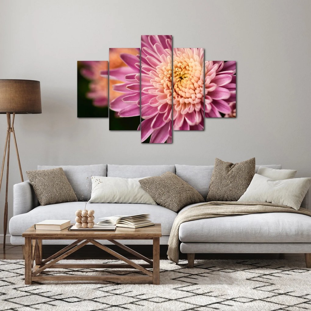 Tablou detailat cu flori (150x105 cm)
