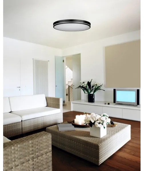 Plafonieră LED dimabilă Eglo 75706 LED/22W/230V 3000-6500K + telecomandă