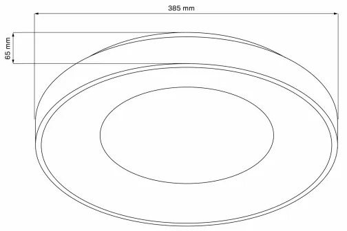 Plafonieră LED reglabilă WITOLD LED/48W/230V 3000-6000K + telecomandă
