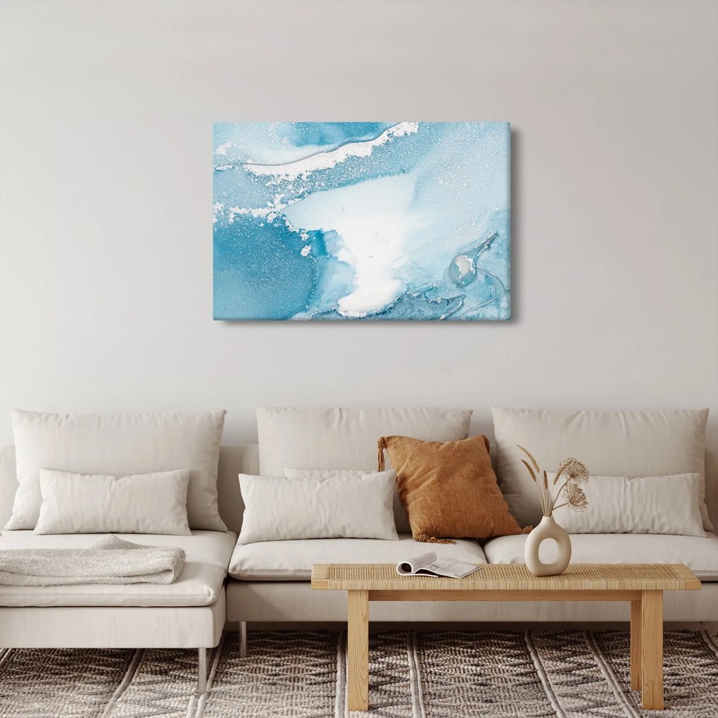 Tablou - Decor albastru (90x60 cm)