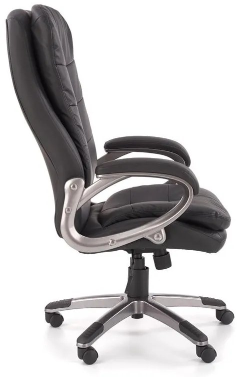 Scaun de birou Preston negru - H124 cm
