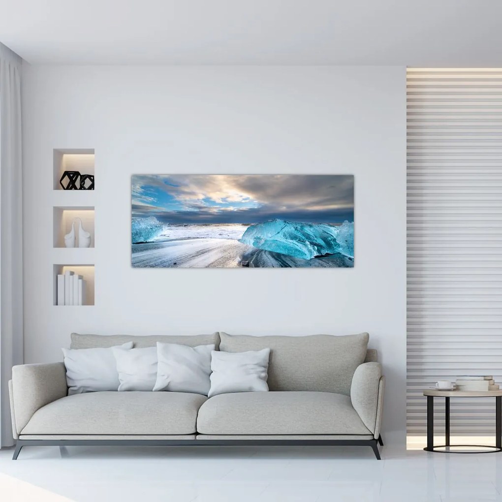 Tablou - Plaja Diamond Beach (120x50 cm)