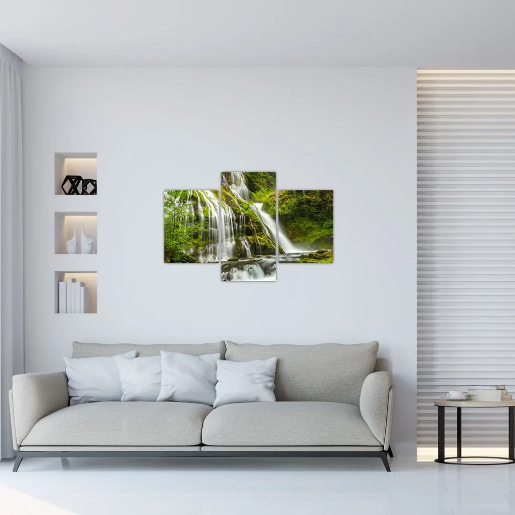 Tablou - Cascada, Wind River Valley (90x60 cm)