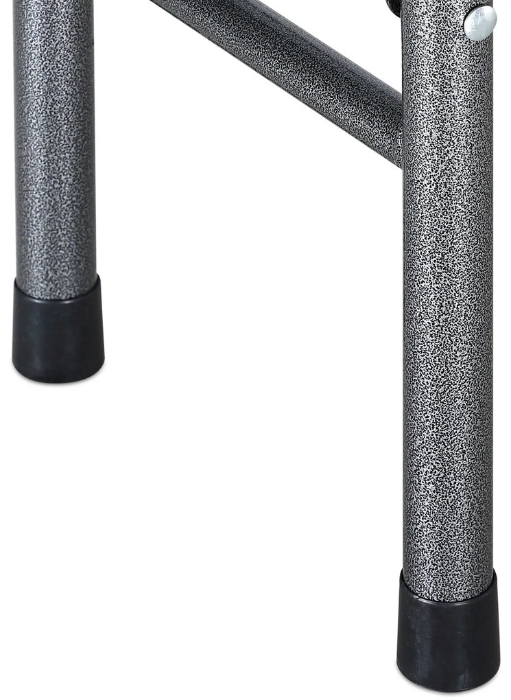 Deuba Set 2 banci rabatabile 180 cm - alb