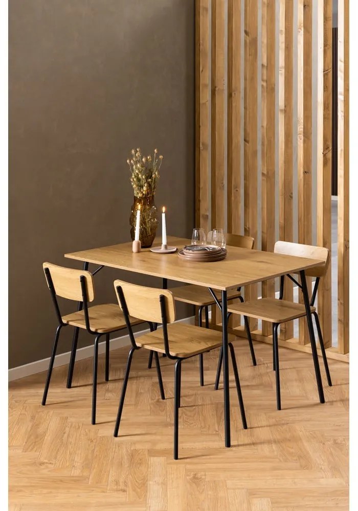 Scaun de dining în culoare naturală Peru – Actona