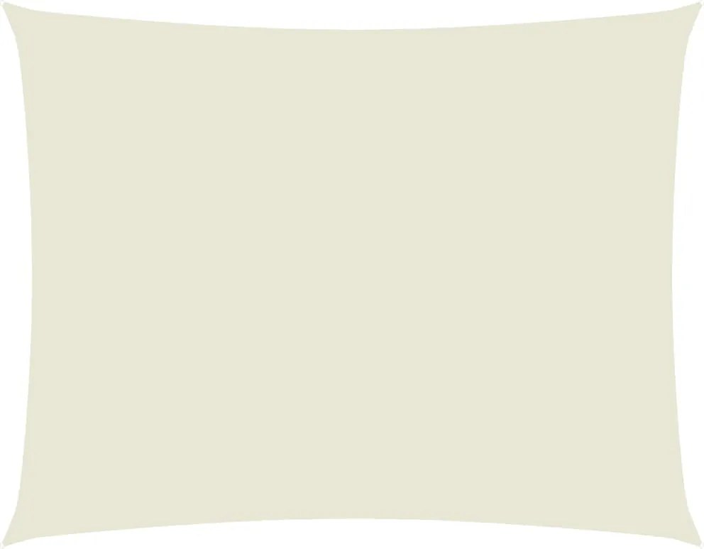 vidaXL Parasolar, crem, 3,5x4,5 m, țesătură oxford, dreptunghiular