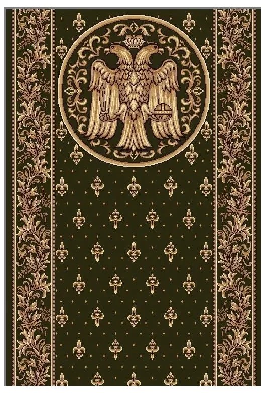 Traversa vultur bicefal verde Selectează lătime: 120 X