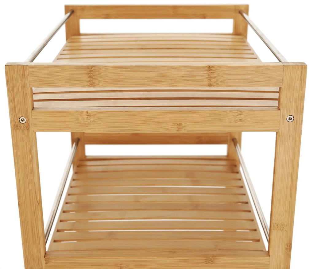 Cărucior servire Ensi (bambus natural). 1028675
