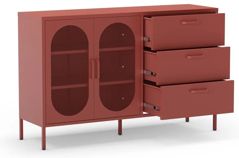 Comodă cărămizie 140x90 cm Diora – Marckeric