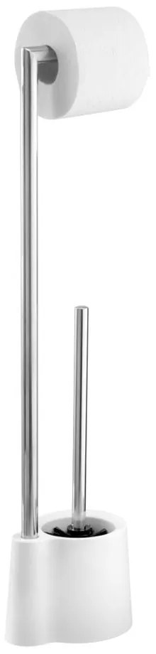 Perie de toaletă Wenko Avola, alb