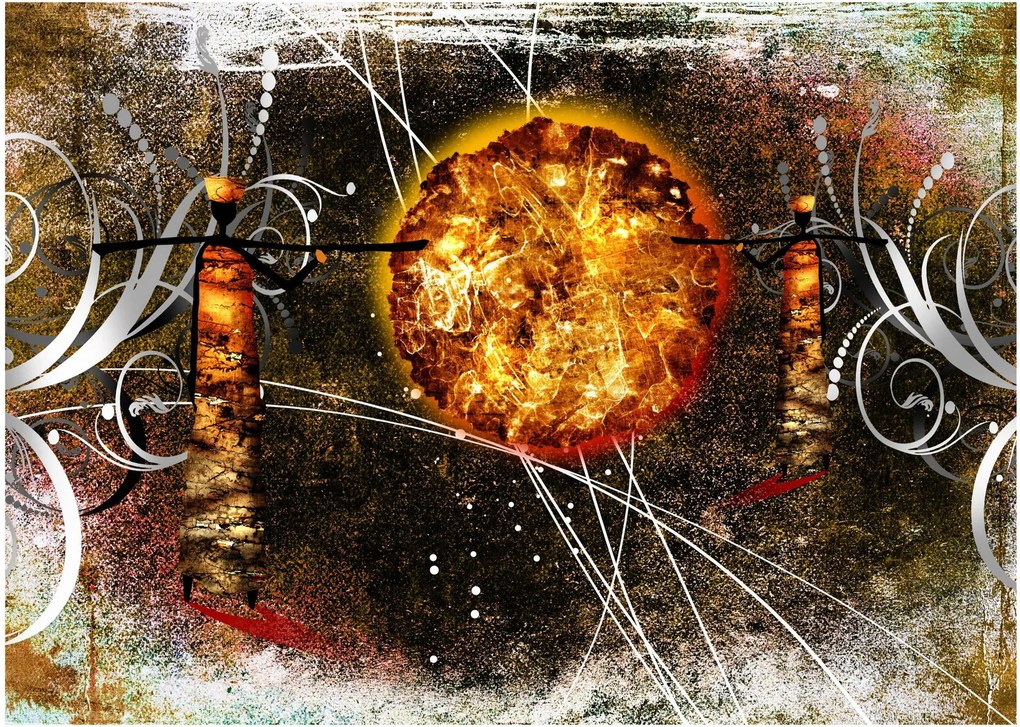 Tablou cu pictură epochală străveche (70x50 cm)