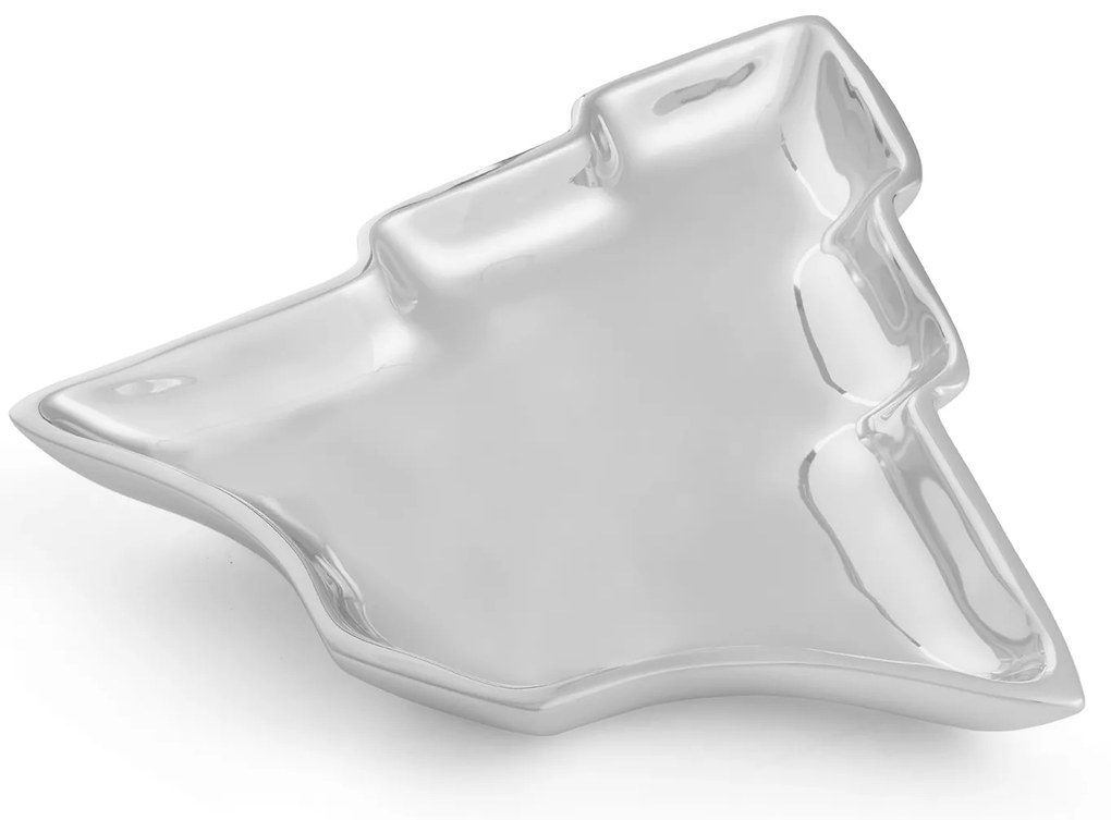 Farfurie de servire Brad de Crăciun, 23 cm - Nambé