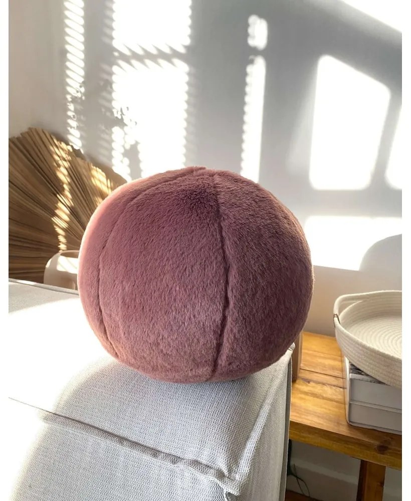 Pernă decorativă din micropluș, cocolino ø 25 cm Top – Mioli Decor