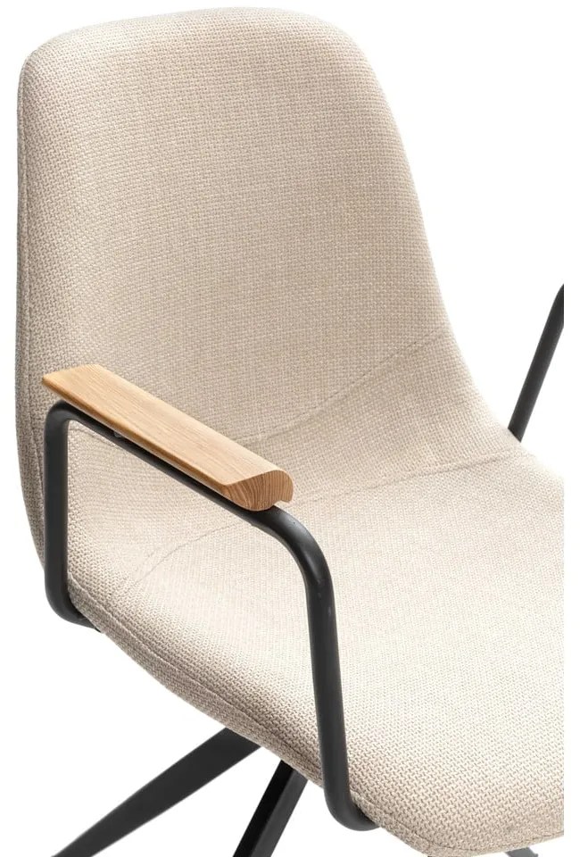 Scaune de dining bej 2 buc. Tali – Marckeric